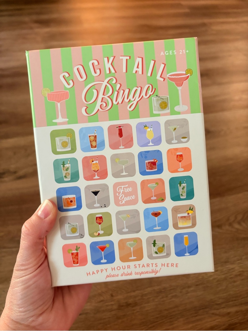 Cocktail Bingo Game - Brand New